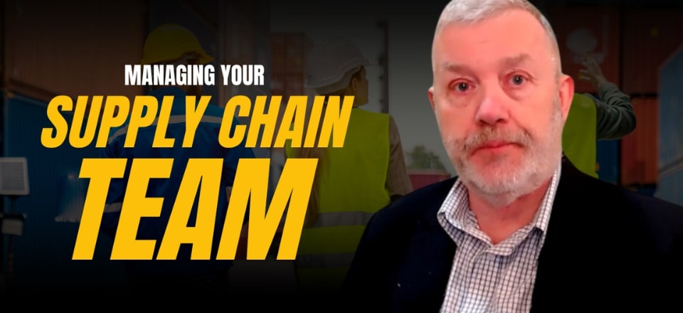 Managing your Supply Chain Team